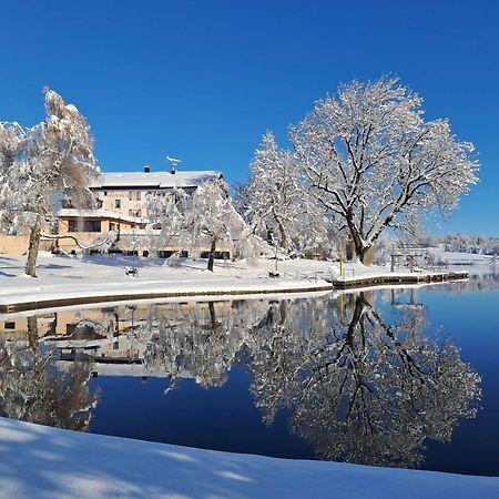 Hotel-Pension Seebad "Seegenuss-Natur-Spa" Sulzberg Exterior photo